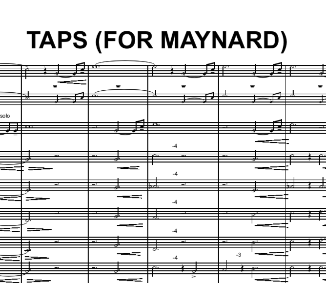Taps (For Maynard)
